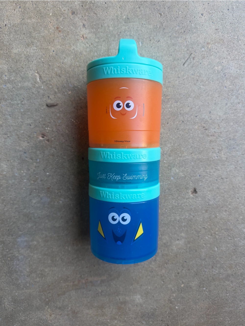 Whiskware Stacking Snack Containers — Finding Nemo
